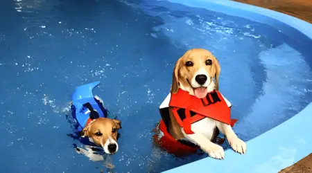 do beagles like to swim